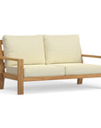 Most Comfortable Bespoke Teak Outdoor Loveseat