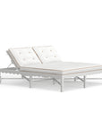 Chaise Lounge For Two With Wheels