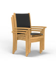 Nicest Outdoor Sling Stacking Chair