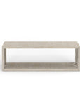 Highest Quality Weathered Gray Outdoor Coffee Table With Bespoke Design, Handcrafted By Artisans