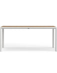 White Outdoor Dining Table