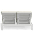 Modern White Aluminum Pool Day Bed