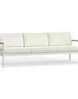 White Aluminum Sofa