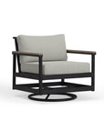 Savannah Outdoor Swivel Club Chair