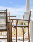 Modern Luxury Outdoor Sling Bar Chair