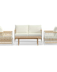 Best Rope Aluminum Loveseat