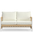 Best Quality White Aluminum Loveseat