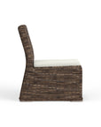 Brown Wicker Dining Chair