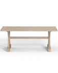 Outdoor Grey Teak Patio Table from Harbor Classic