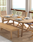 Luxury Teak Dining Table Set