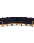 Navy Cushion Outdoor Sectional