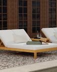 Charleston Outdoor Double Chaise Lounge