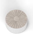 Round Wicker Table
