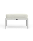Outdoor Ottoman In White