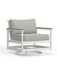 Savannah Outdoor Swivel Club Chair
