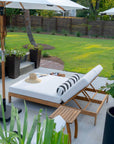 Highest Quality Luxury Outdoor Chaise Lounge For Two
