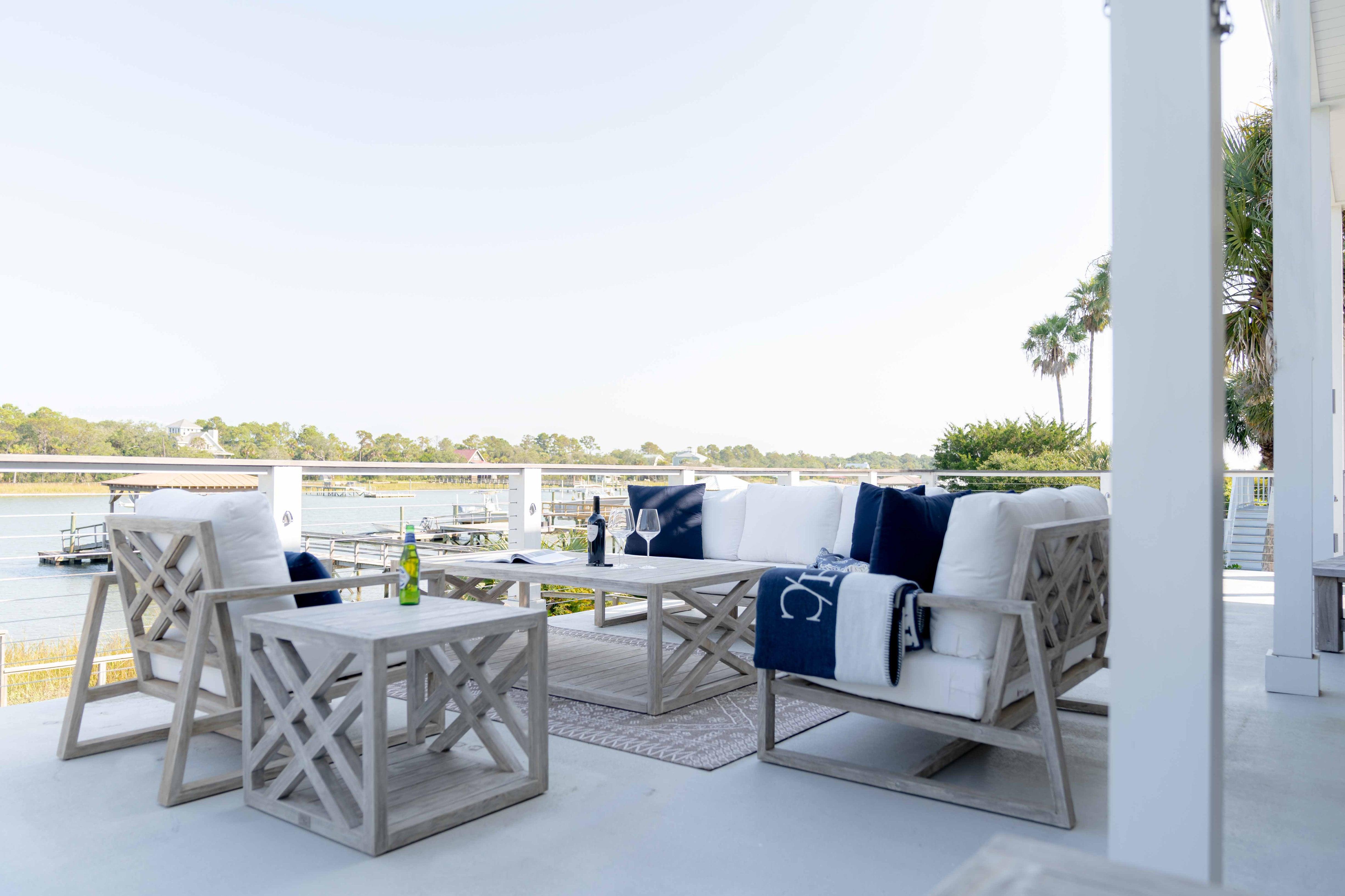 Modern Weathered Gray Teak Furniture