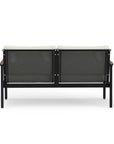 Modern Aluminum Outdoor Loveseat