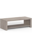 Weathered Grey Teak Outdoor Coffee Table